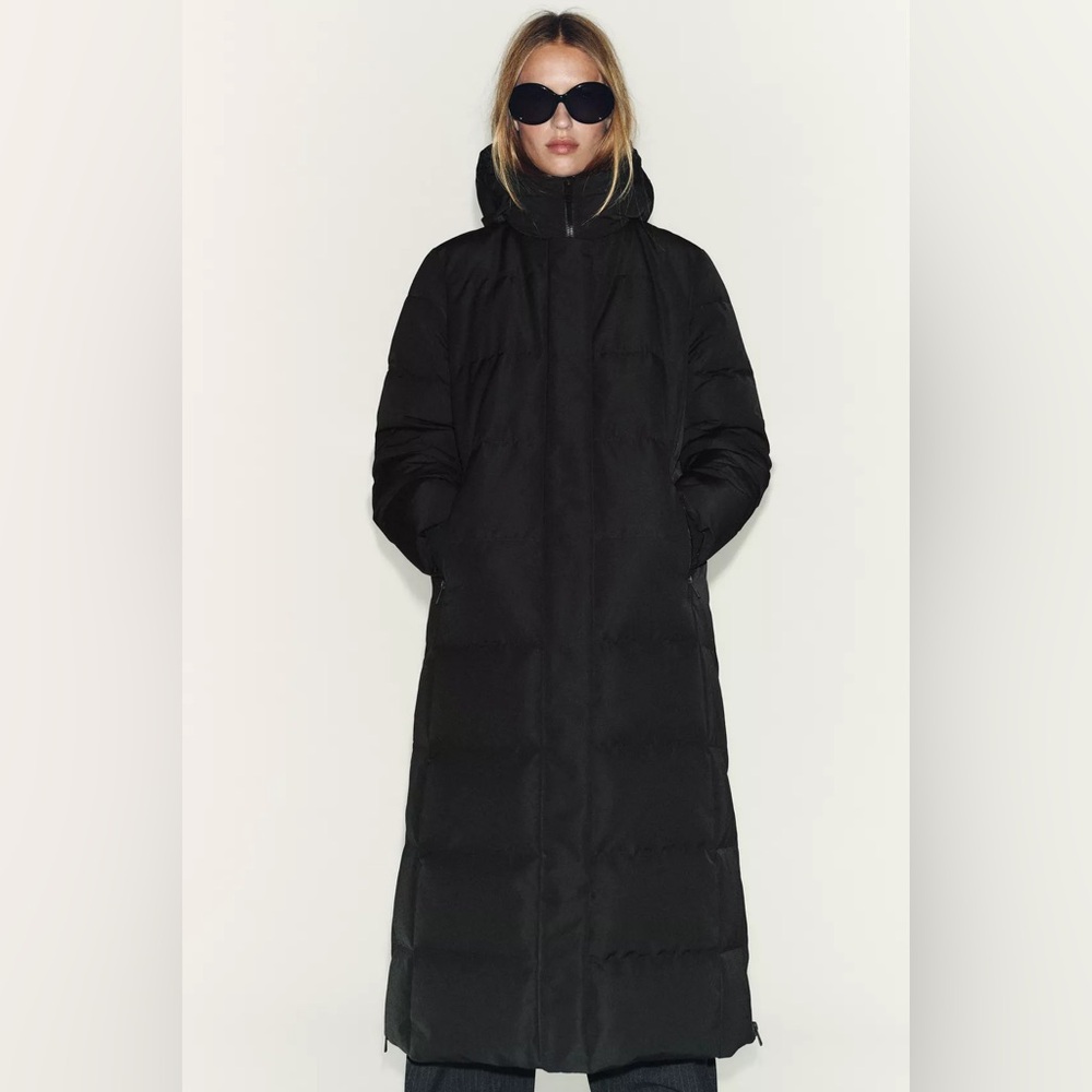 Zara Extra Long Puffer